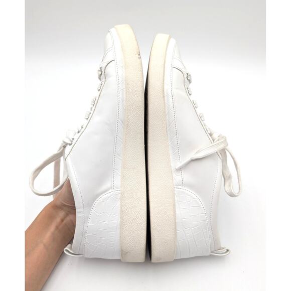 Vionic Winny Lace Up Sneaker Shoes Women's Leather White Size US10 EU41 - Picture 5 of 15